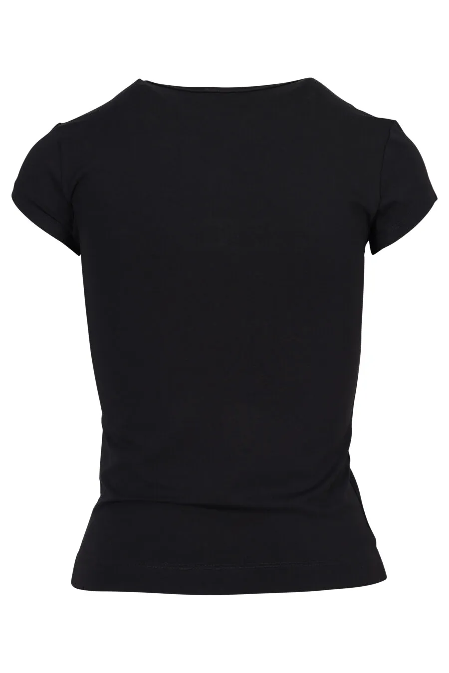 CAMISETA NEGRA CON MINILOGO 