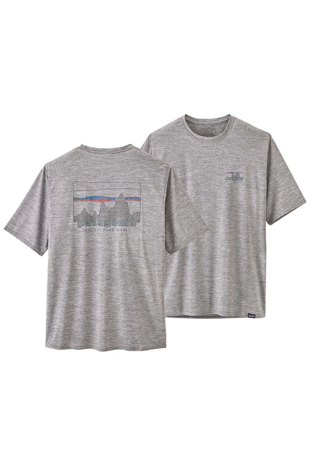 Camiseta Patagonia Hombre Capilene Cool Daily Graphic 45235 Feather Grey