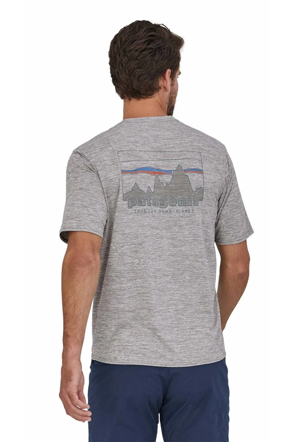 Camiseta Patagonia Hombre Capilene Cool Daily Graphic 45235 Feather Grey
