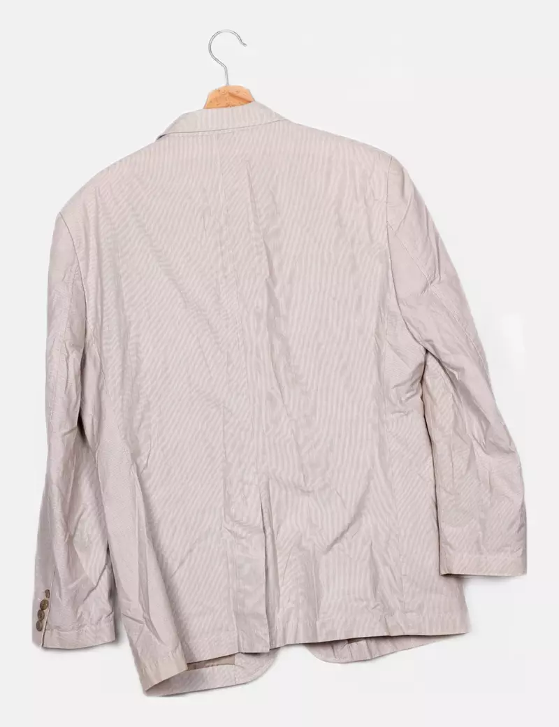 C&A Blazer beige básica