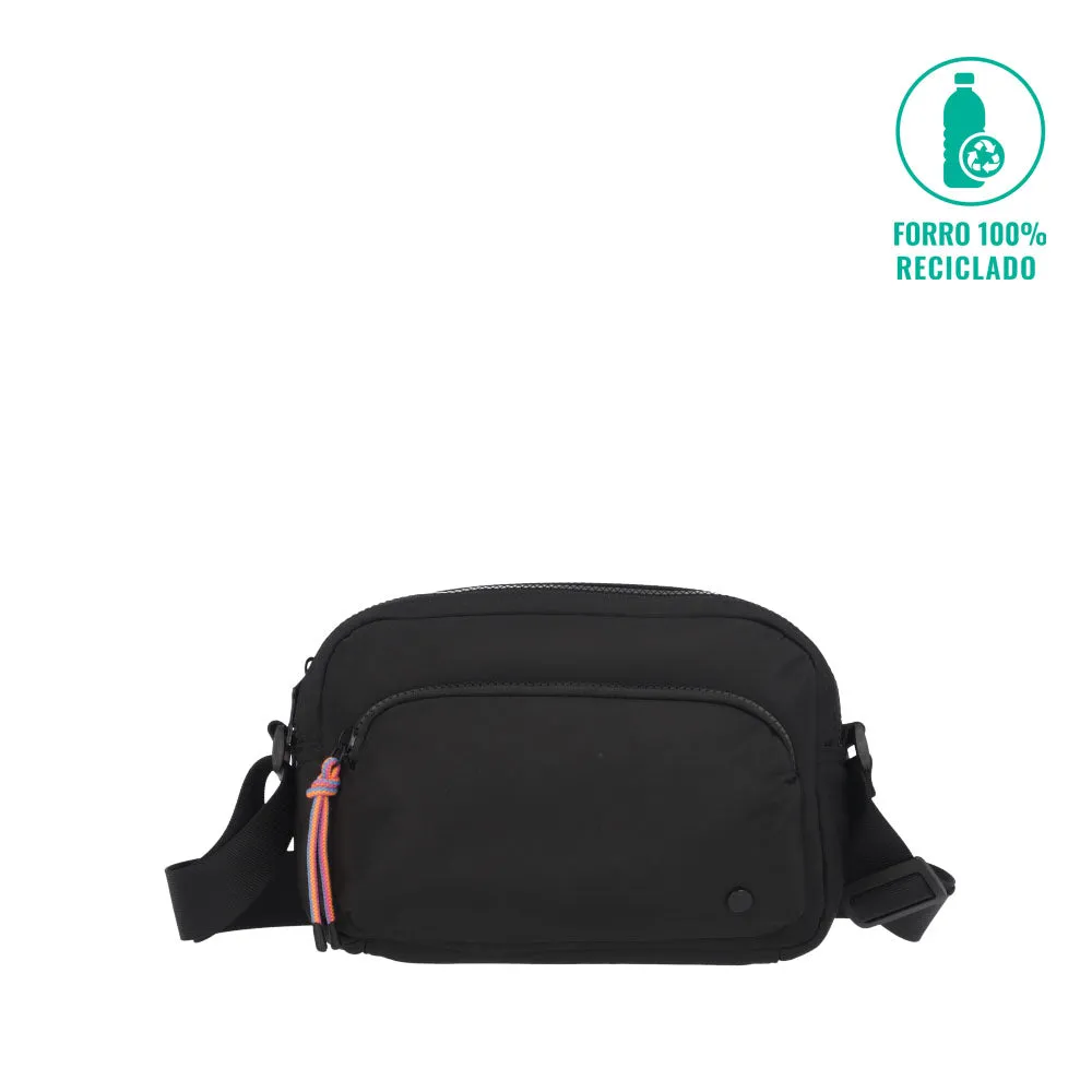 Cartera Bandolera Sara Negro Pequea