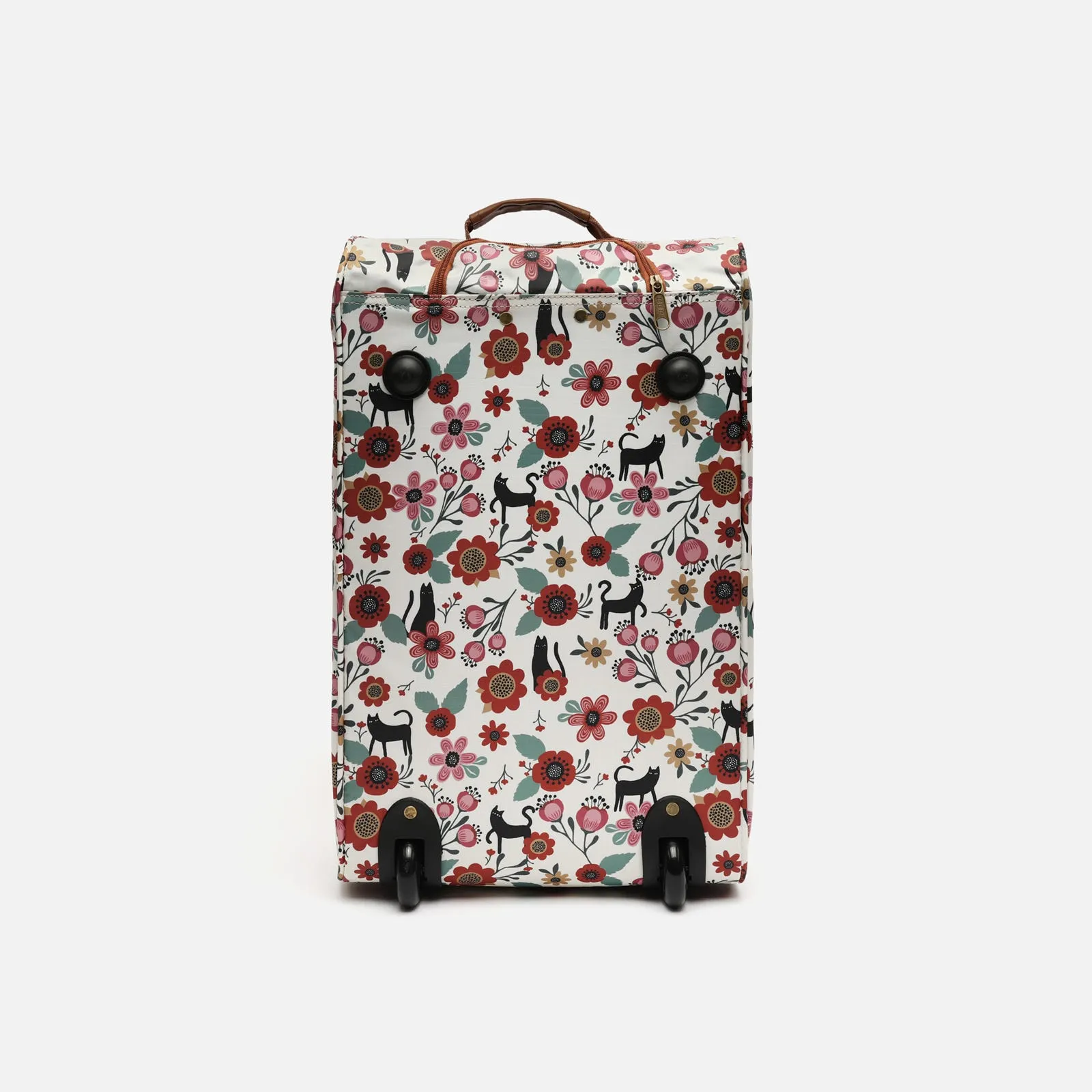 Catflor maleta pequea plegable estampada