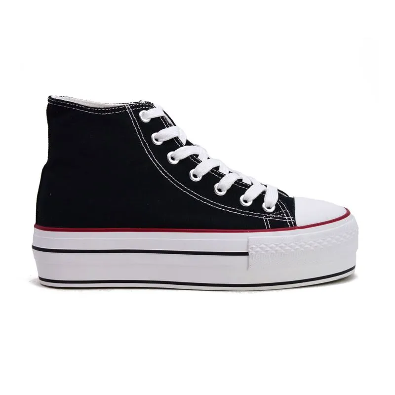 Champion Deportivo Bota Tela Alto American Sport Plataforma Doble