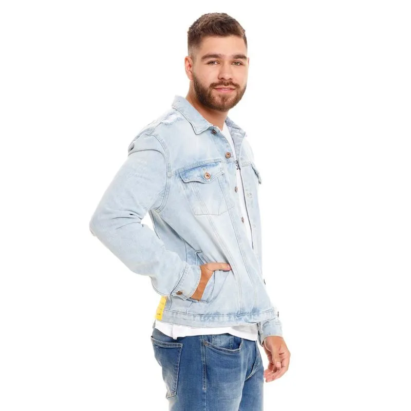 Chaqueta Casual Para Hombre Fun Denim   Pilatos