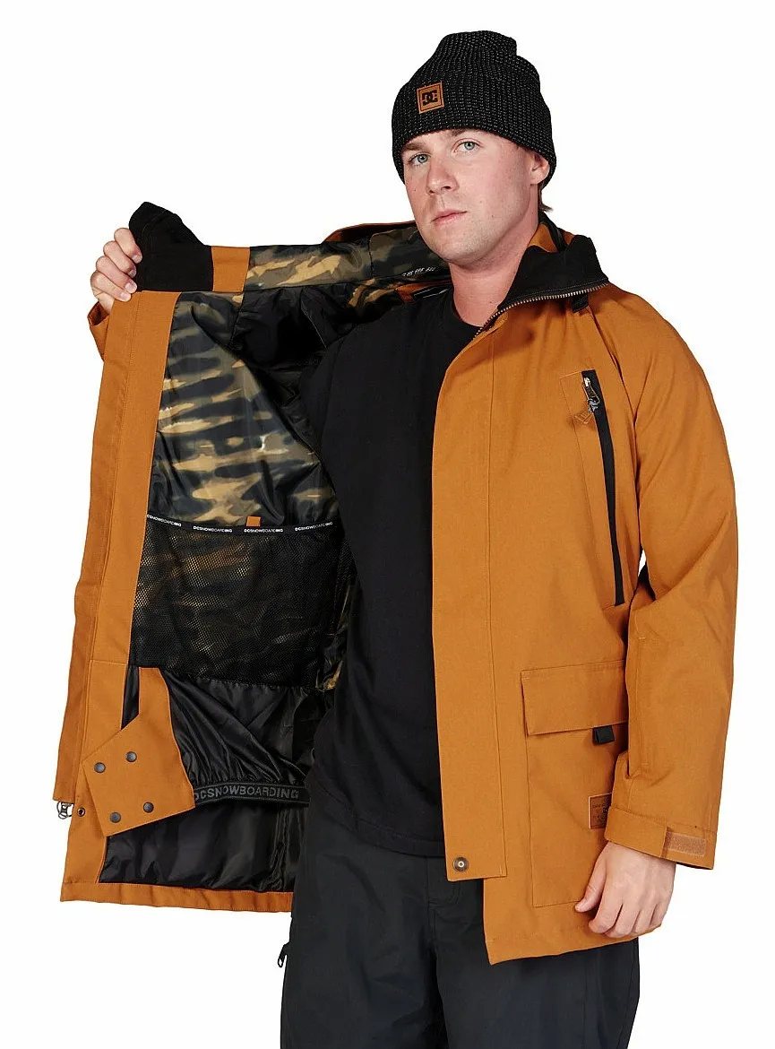 CHAQUETA DC STEALTH PARKA  CPB0/CATHAY SPICE  MEN´S