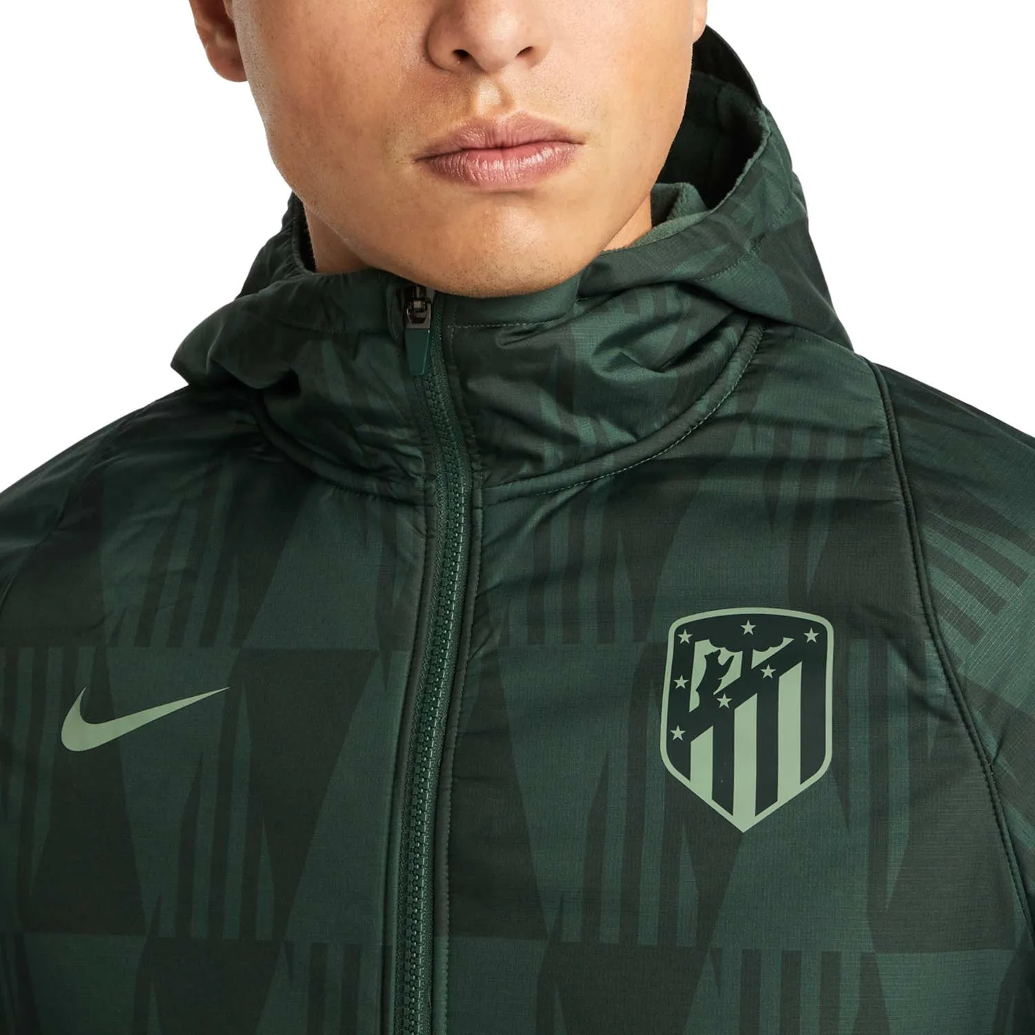 Chaqueta Nike Atlético Winter Hoodie Woven UCL
