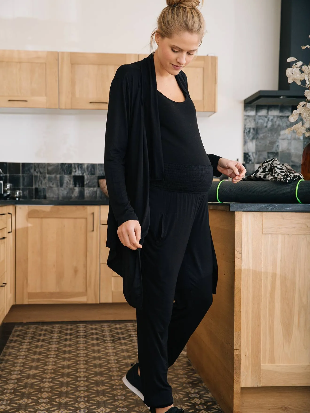 Conjunto de 3 prendas evolutivo homewear de embarazo