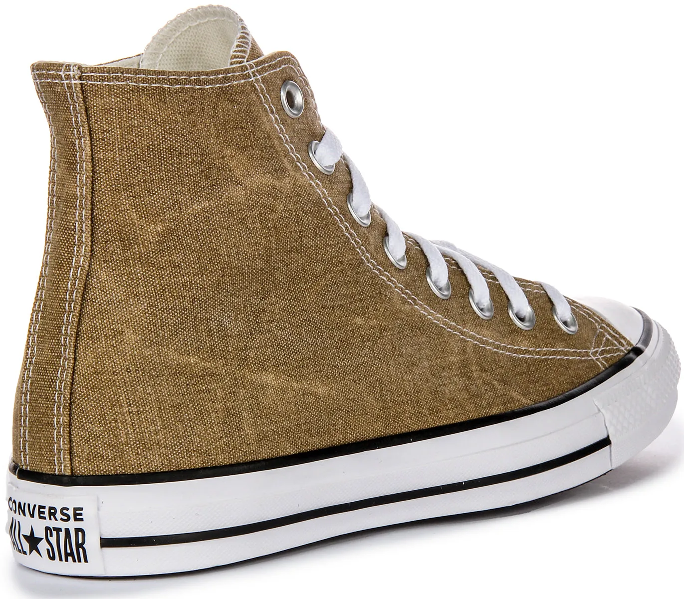 Converse Chuck Taylor All Star Washed C Zapatillas de tela en marrón claro