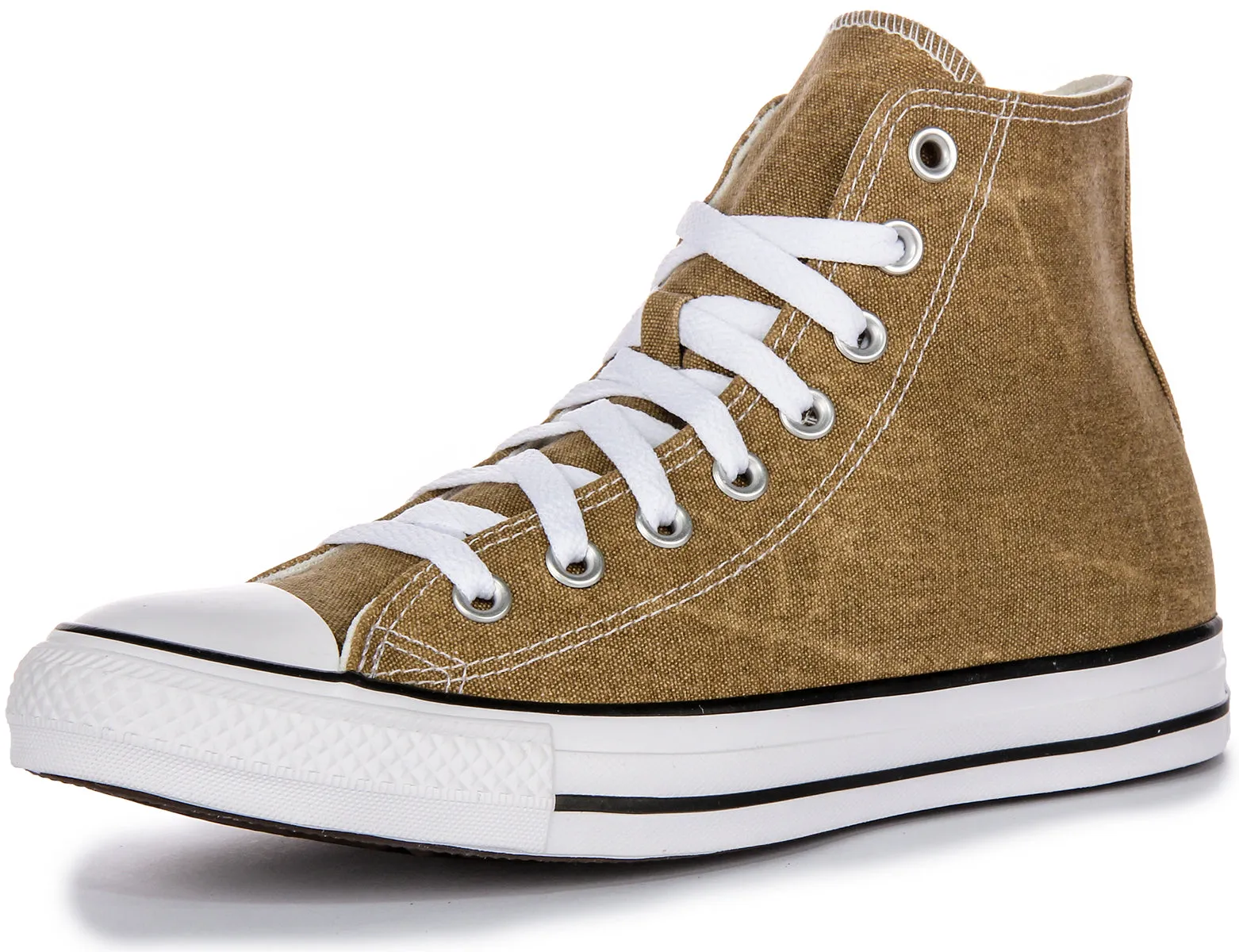 Converse Chuck Taylor All Star Washed C Zapatillas de tela en marrón claro