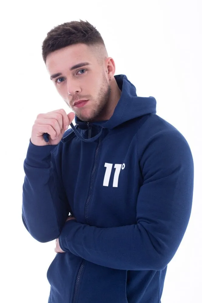 CORE FULL ZIP HOODIE INSIGNIA BLUE