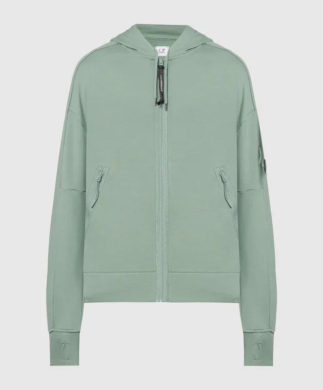 C.P. Company Green sports jacket with a logo
