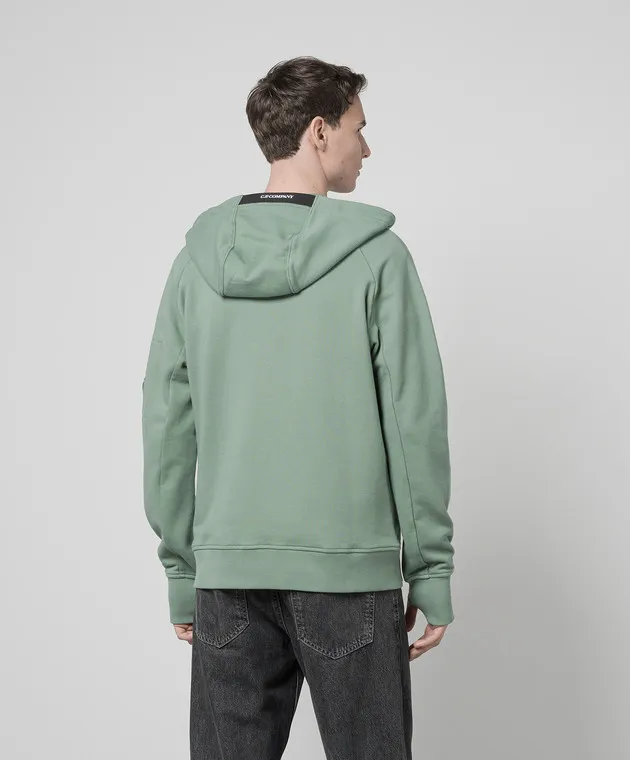 C.P. Company Green sports jacket with a logo