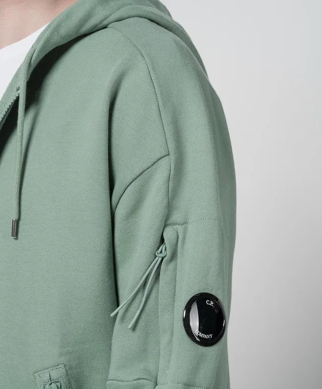 C.P. Company Green sports jacket with a logo