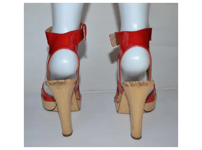 D&G sandalias Roja 