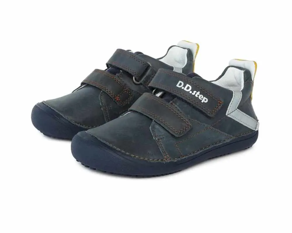 D.D.Step Zapatos Respetuosos Reflectantes Azul Marino
