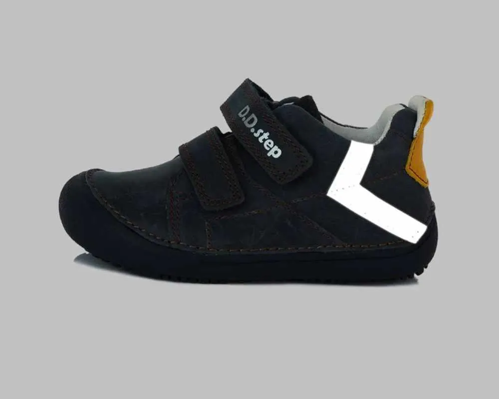 D.D.Step Zapatos Respetuosos Reflectantes Azul Marino