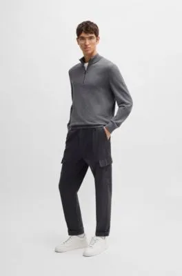 Deportivas de piel con suela de goma
