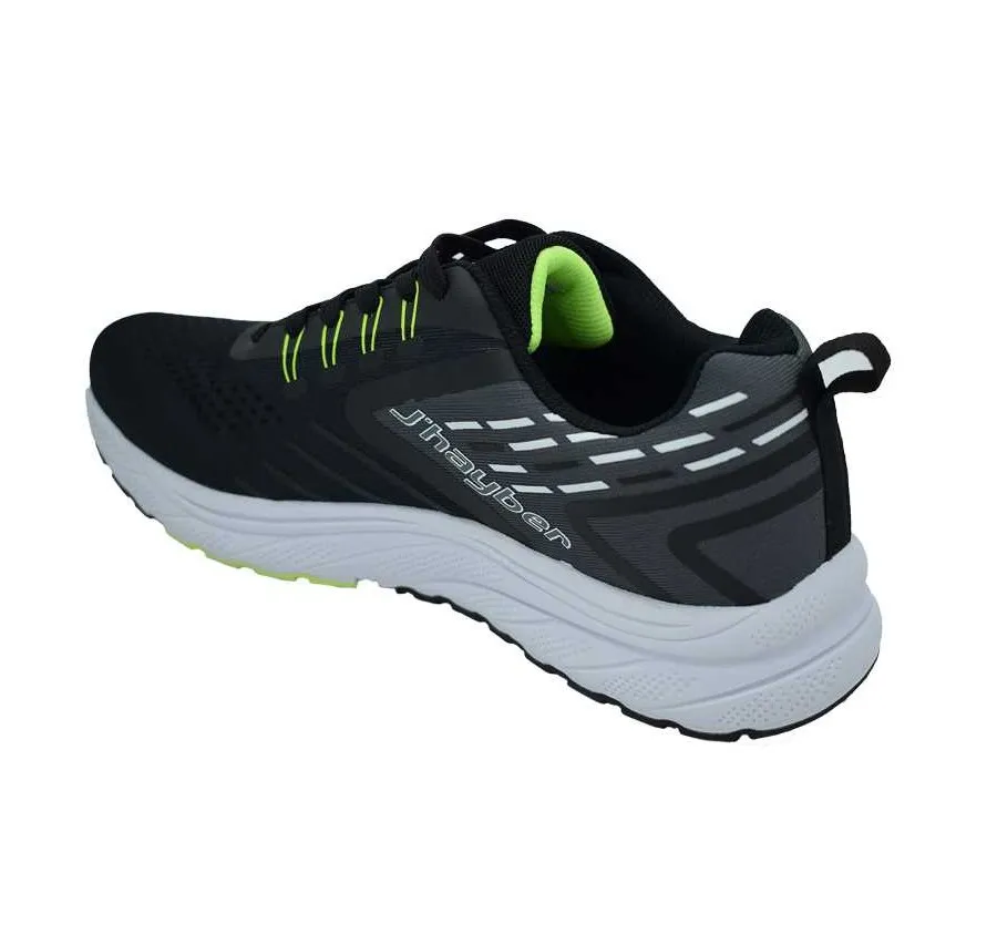 DEPORTIVO J´HAYBER ZA450306 RAMIN LIGERO REJILLA NEGRO RUNNING PARA HOMBRE PLANTILLA EXTRAÍBLE 27548