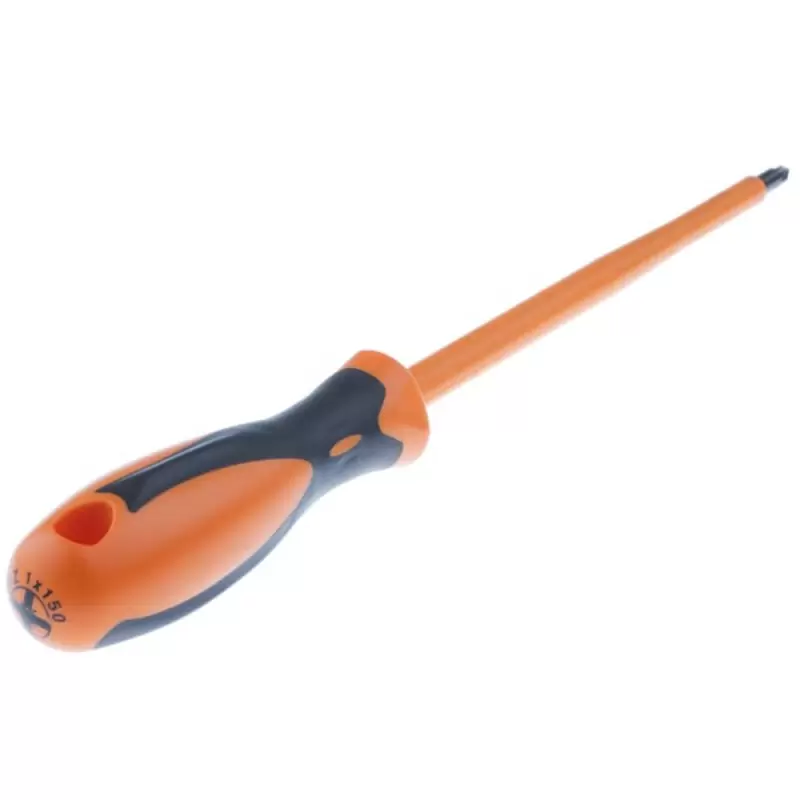 DESARMADOR DE PUNTA POZIDRIV AISLADO 1000V PZ2X175MM 816VDE2175 BAHCO