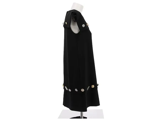 DOLCE & GABBANA Vestidos T.IT 44 Lana Negro 