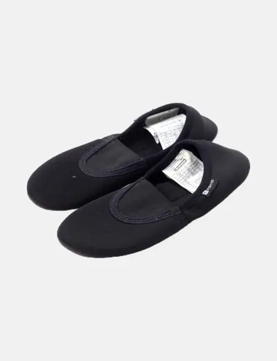 Domyos Escarpín negro goma