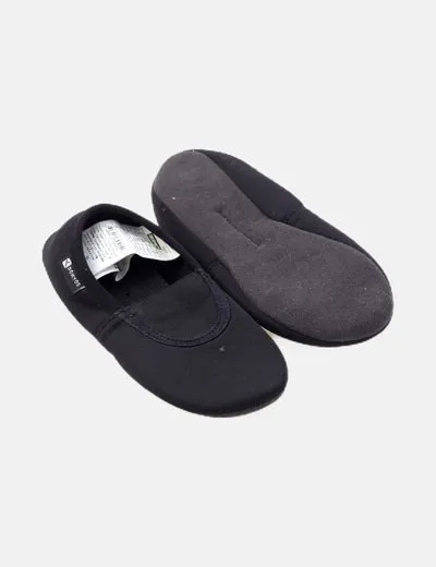 Domyos Escarpín negro goma