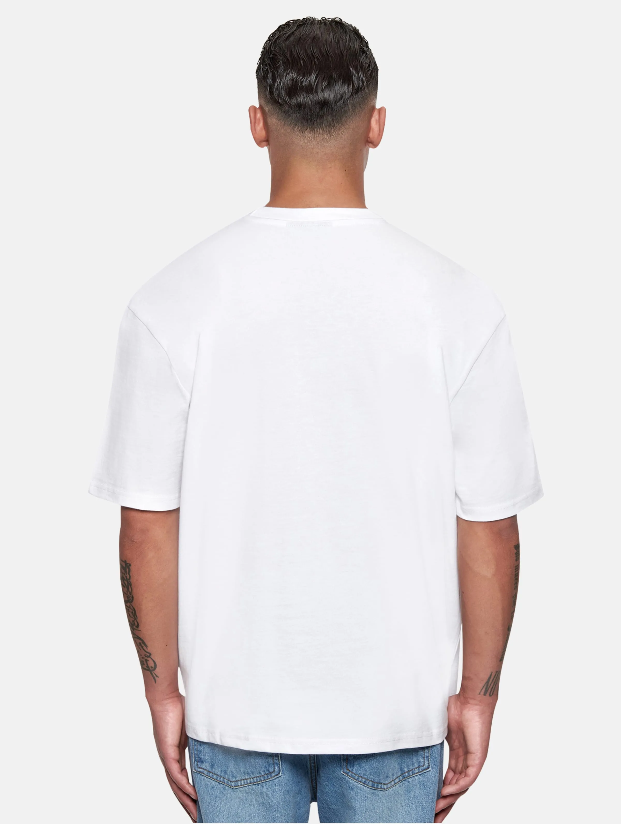 DROPSIZE DROPSIZE HEAVY OVERSIZE METAL PATCH BASIC TSHIRTS