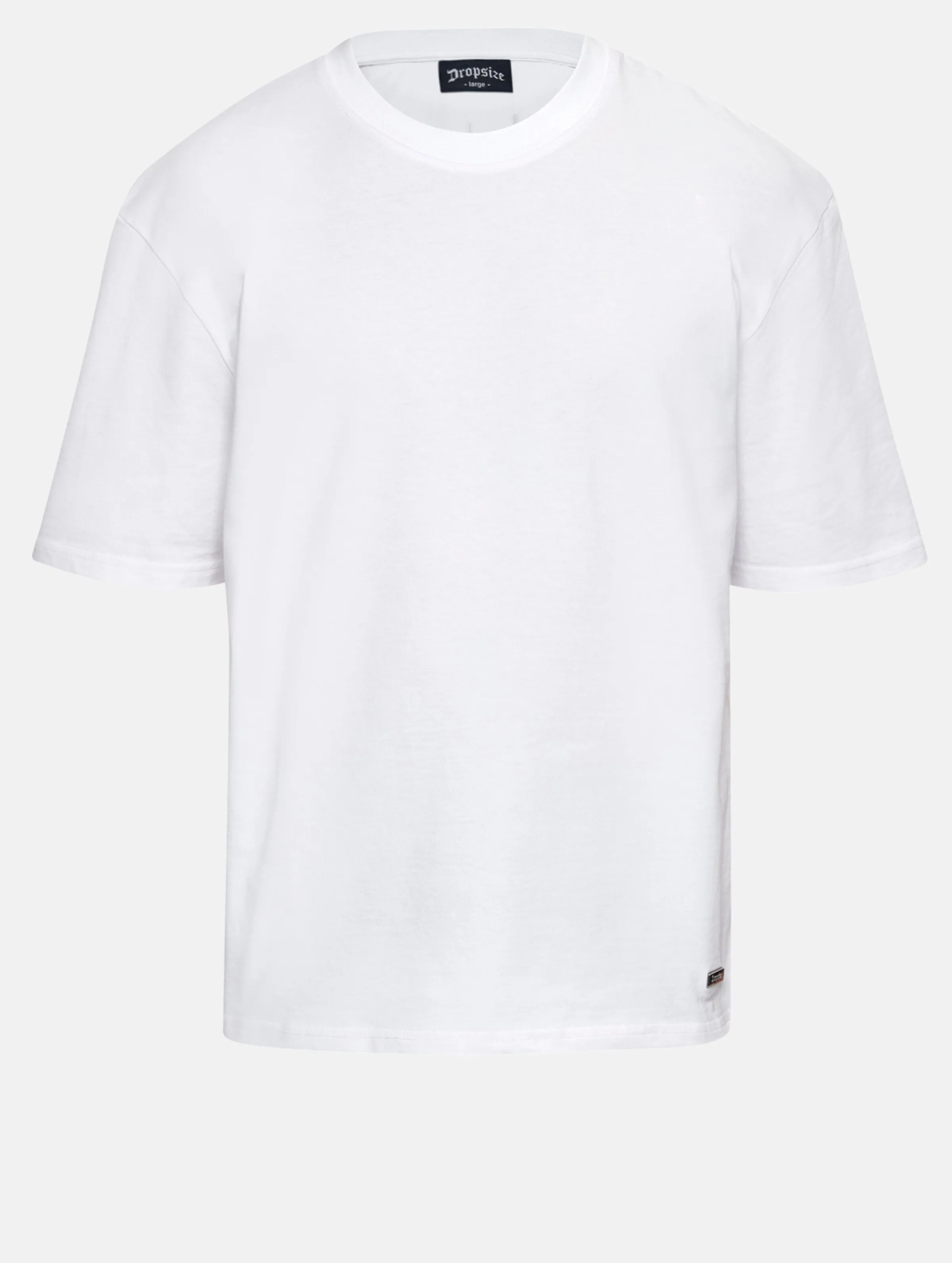 DROPSIZE DROPSIZE HEAVY OVERSIZE METAL PATCH BASIC TSHIRTS