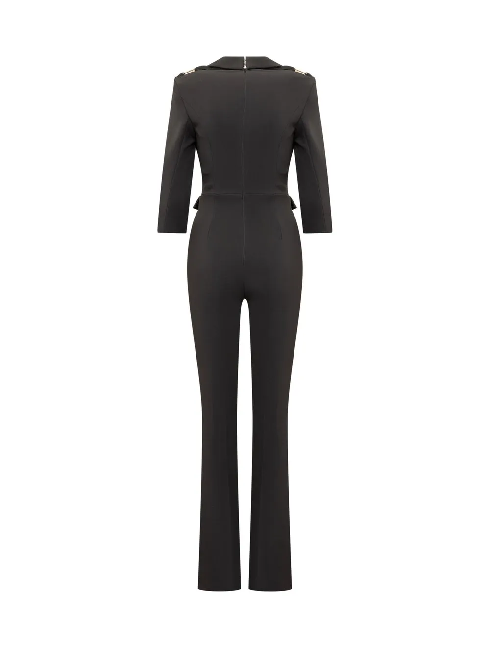 ELISABETTA FRANCHI DOUBLEBREASTED JUMPSUIT