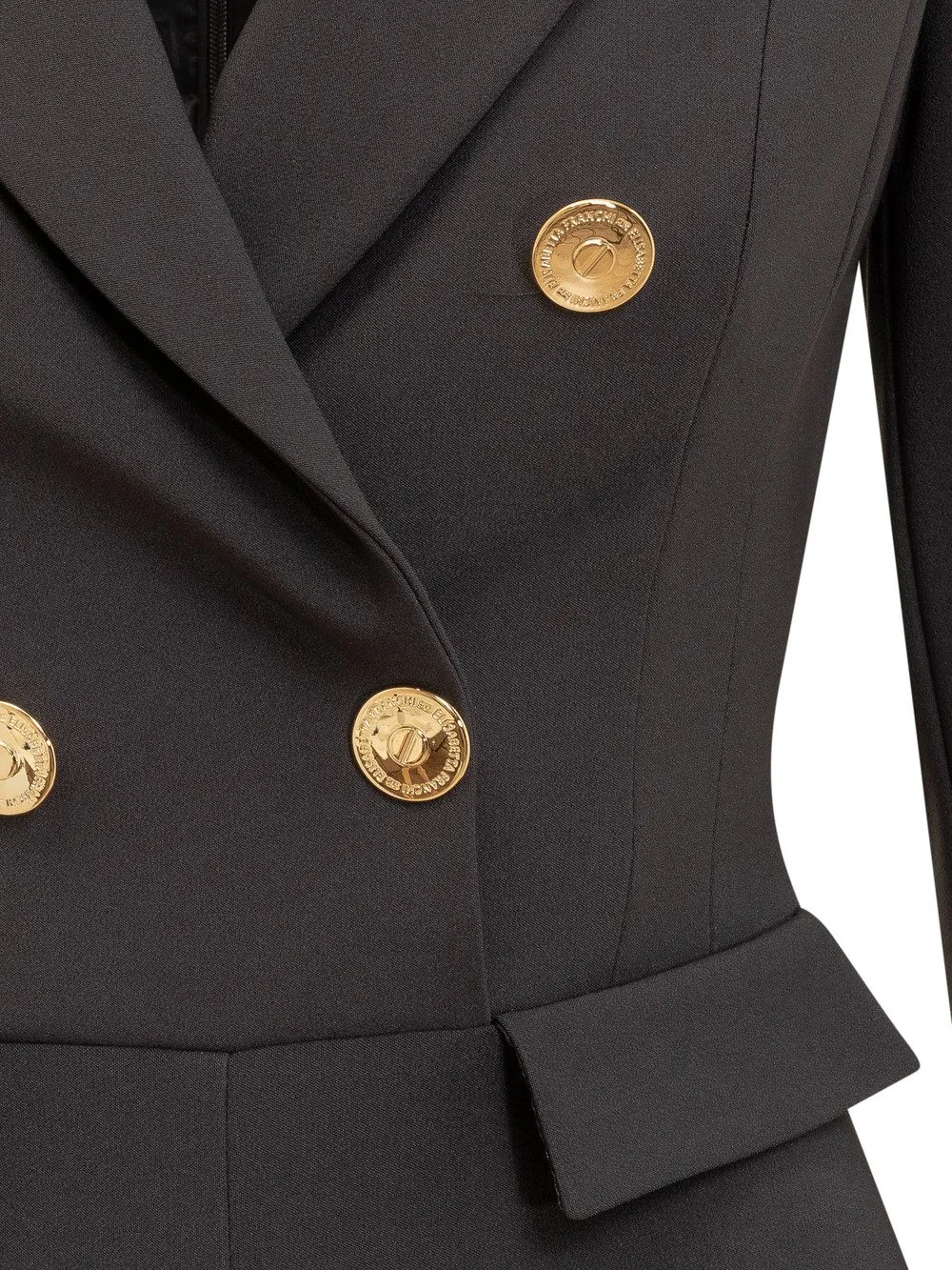 ELISABETTA FRANCHI DOUBLEBREASTED JUMPSUIT