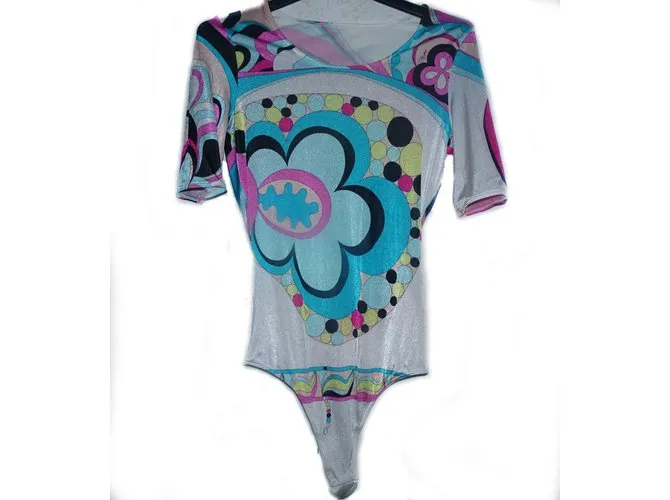 Emilio Pucci para body de Wolford Multicolor 