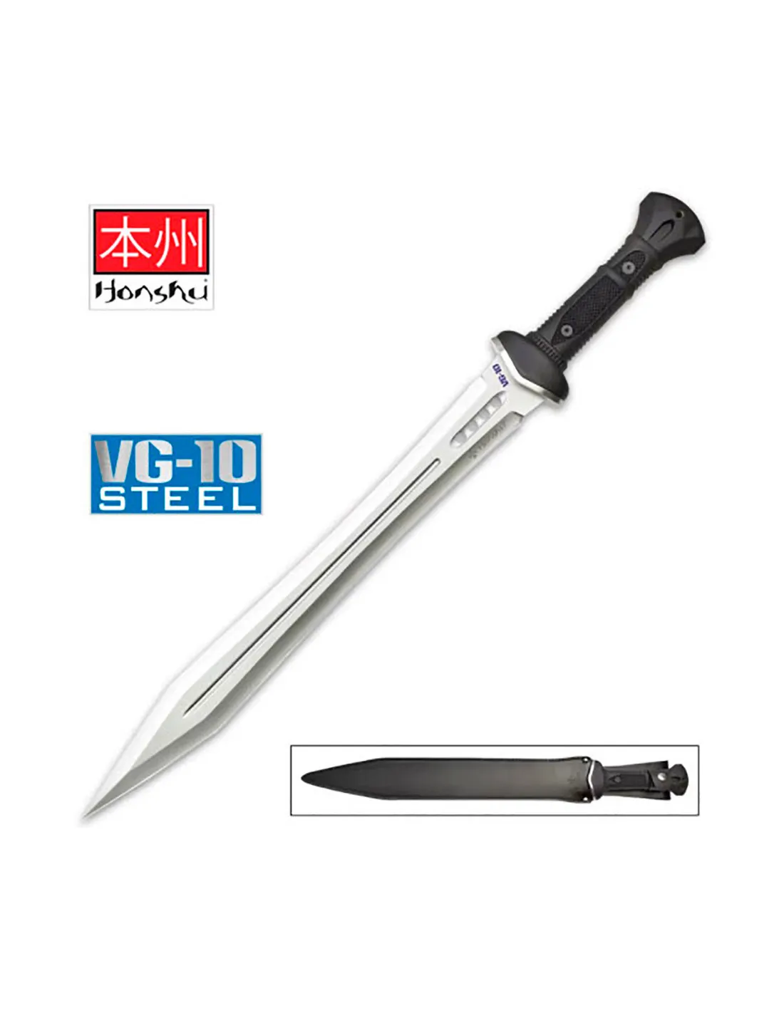 ESPADA DE GLADIADOR HONSHU VG10 CON VAINA