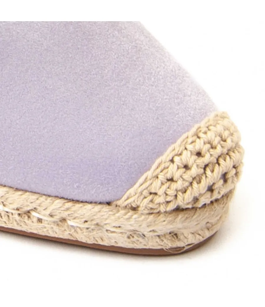 Esparto De Cuña Para Mujer  Montevita  Spartsum18  90000 MORADO