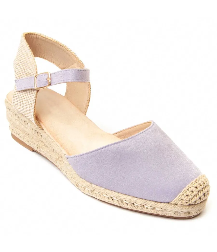 Esparto De Cuña Para Mujer  Montevita  Spartsum18  90000 MORADO