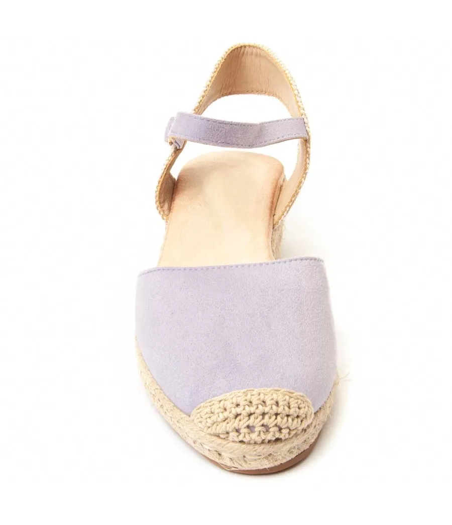 Esparto De Cuña Para Mujer  Montevita  Spartsum18  90000 MORADO
