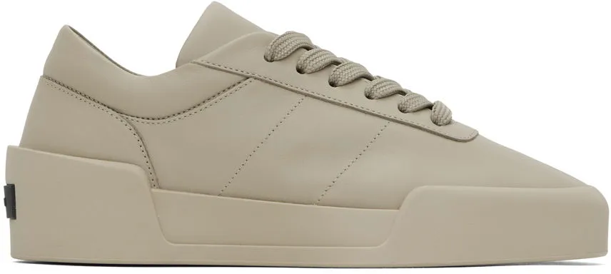 Fear of God Taupe Aerobic Low Sneakers