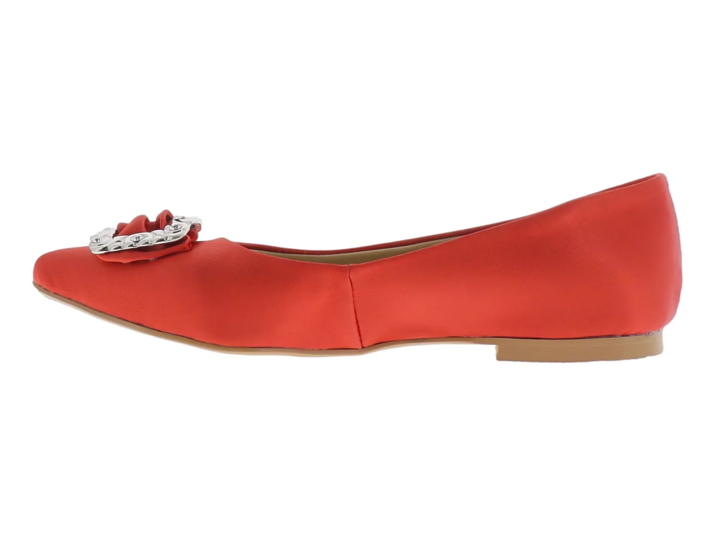 Flats Oyyi 51300 Rojo Para Mujer