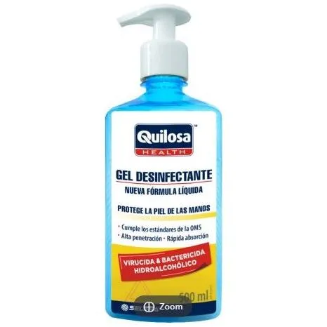 GEL DESIFECTANTE 500 ML quilosa