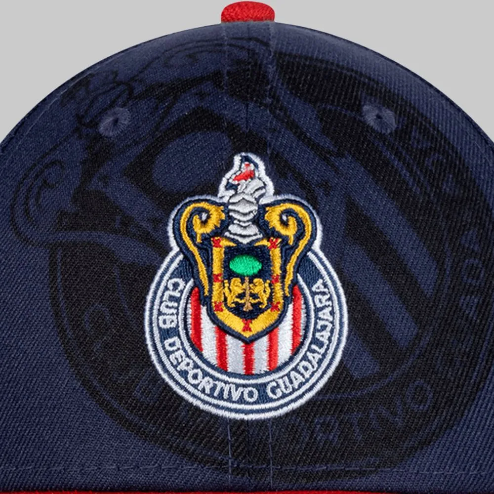 Gorra New Era Chivas de Guadalajara StencilCollection 9Forty