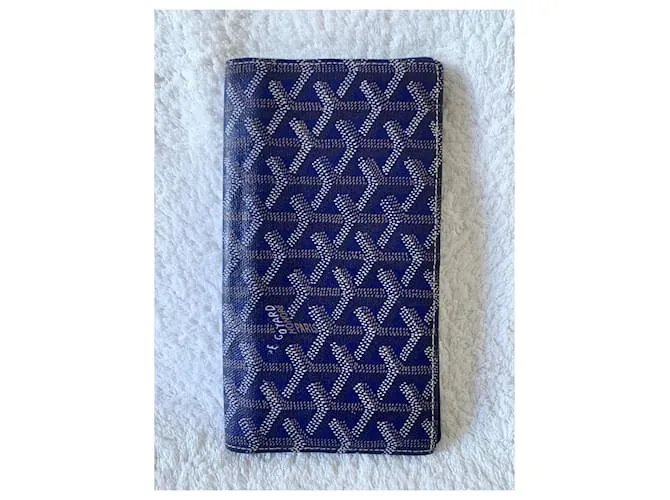 Goyard Cartera vertical azul marino Azul oscuro 