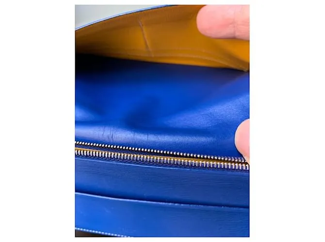 Goyard Cartera vertical azul marino Azul oscuro 