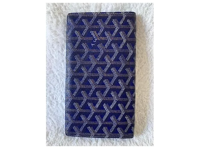 Goyard Cartera vertical azul marino Azul oscuro 