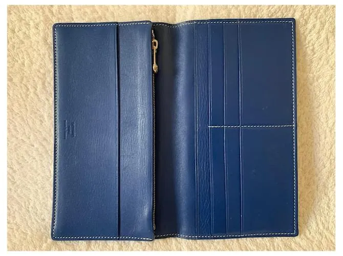 Goyard Cartera vertical azul marino Azul oscuro 