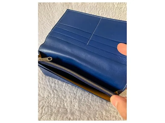 Goyard Cartera vertical azul marino Azul oscuro 