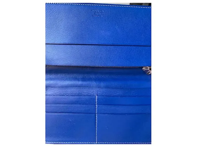 Goyard Cartera vertical azul marino Azul oscuro 