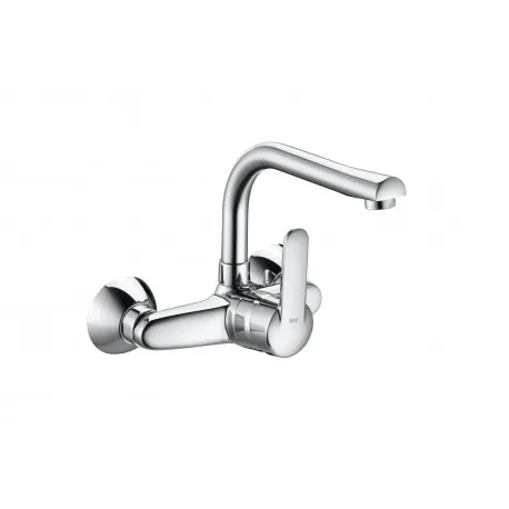 GRIFO MONOMANDO PARA COCINA CON CAñO GIRATORIO EXTERIOR VICTORIA  ROCA