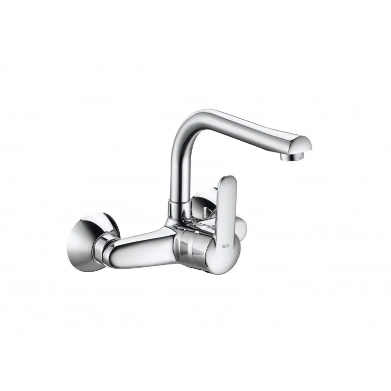 GRIFO MONOMANDO PARA COCINA CON CAñO GIRATORIO EXTERIOR VICTORIA  ROCA