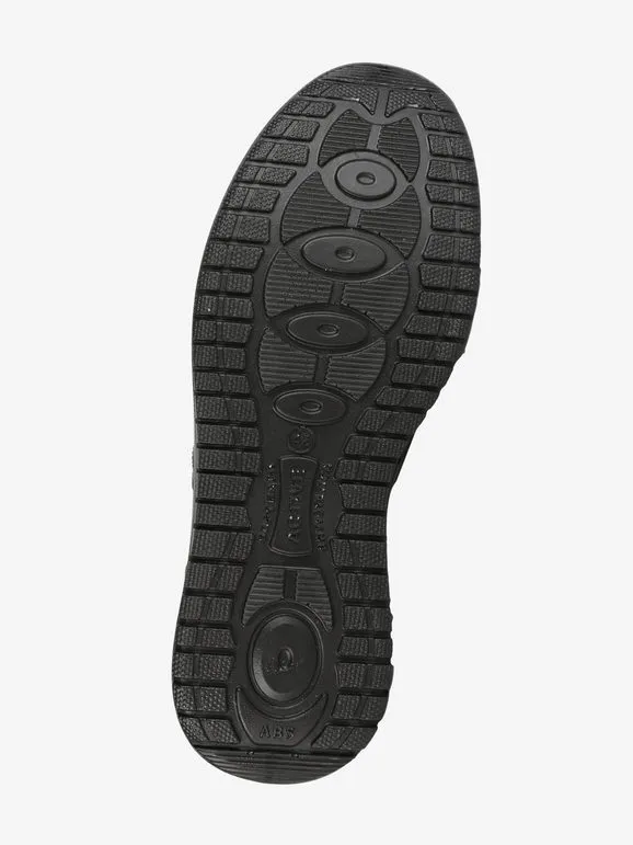 Grisport Zapatos de piel sin cordones para hombre.