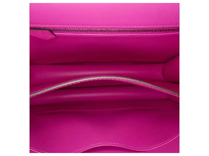 Hermès Rosa Evercolor Constance 24 