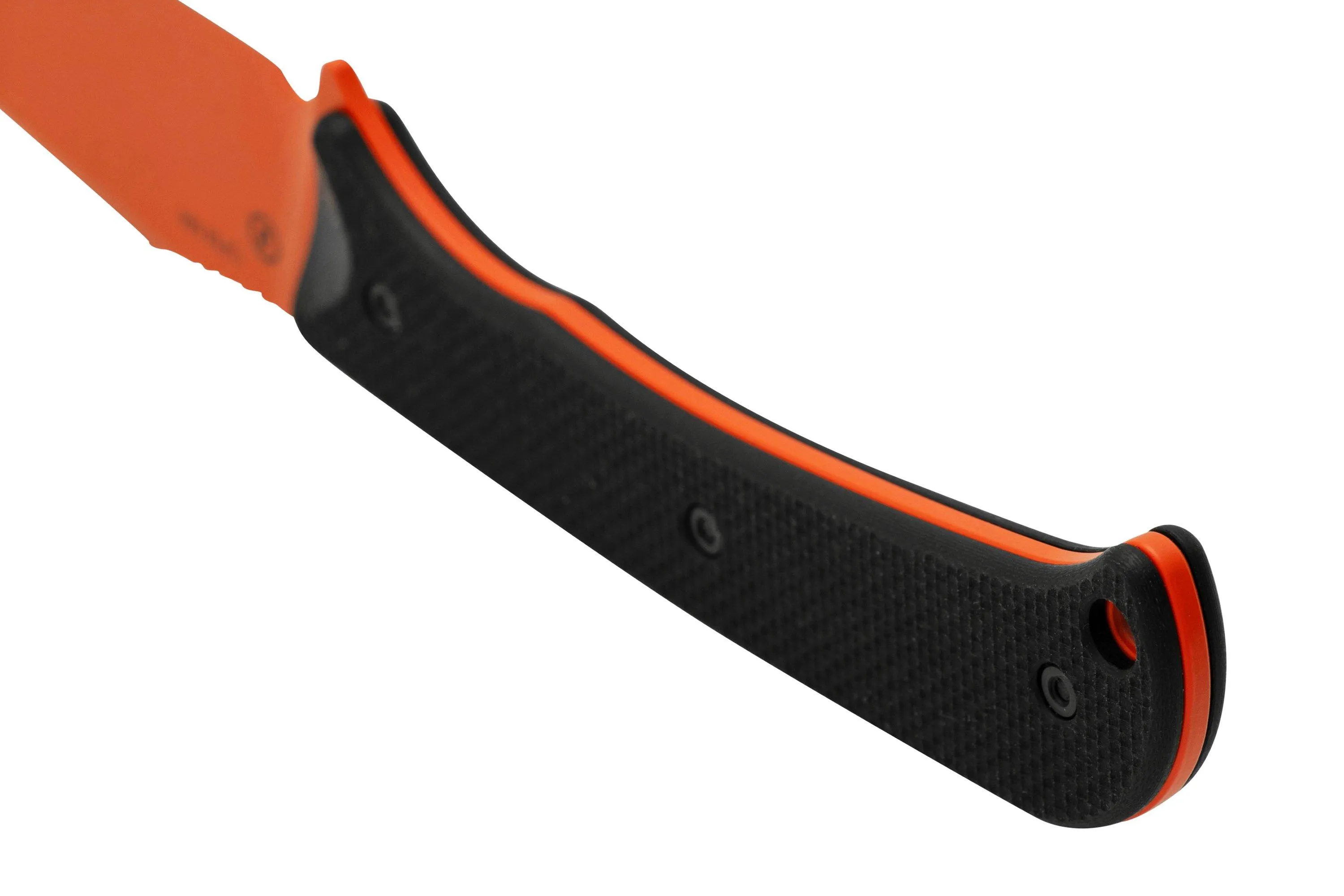Hogue Extrak 35864 Orange Cerakote, cuchillo de caza con funda de kydex
